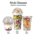 Drinking cups, clear PET 0,2l, Ø 7,8 cm