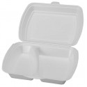 Thermo tray with hinged lid, 100pcs