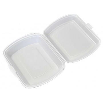 Thermo tray with hinged lid, 100pcs