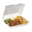 Thermo tray with hinged lid, 100pcs