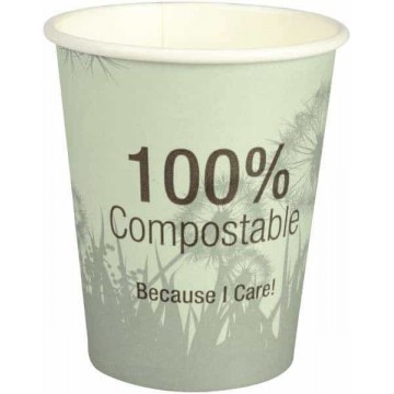 Coffee cup 8oz/240ml, compostable