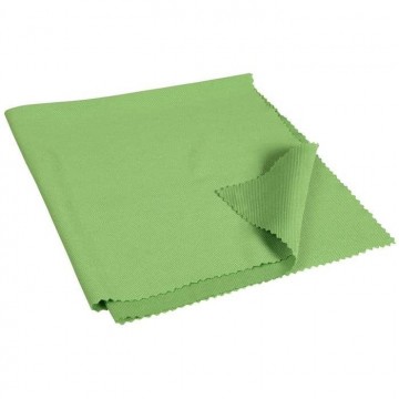Glass cloth, ENA Ultra Gloss, 40x40cm, green, microfiber
