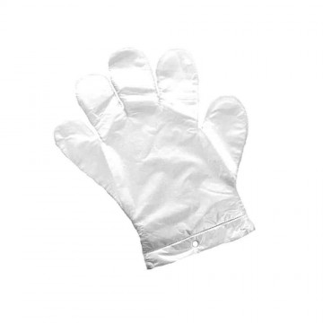 100 Disposable Plastic Gloves Polythene
