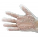 100 Disposable Plastic Gloves Polythene