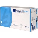 Examination gloves, Abena Classic, L, latex, powder free