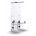 PRIJA Double stainless steel wall bracket
