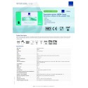 Nitrile disposable gloves, S, 100 pcs