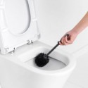 Tualeto šepetys su laikikliu ReNew, Matt Black, Brabantia