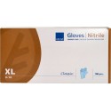 Vienkartinės nitrilinės pirštinės, XL, 100 vnt