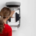 Katrin Plastic Dispenser Medium For Paper Hand Towels Folded, White