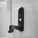 Katrin Plastic Dispenser Medium For Paper Hand Towels Folded, White