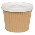 Uni-cup, ripple wrap, 240 ml, 25pcs