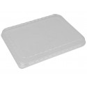Lid for Three-compartment container APET, 25 units, Clear