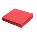 Red table napkins 33 x 33, 1 sheets, 100 pcs.