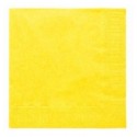 Yellow table napkins 33 x 33, 1 sheets, 100 pcs.