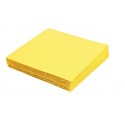 Yellow table napkins 33 x 33, 1 sheets, 100 pcs.