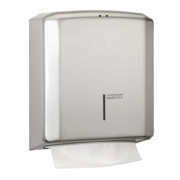 Medclinincs towel dispenser - Stainless Steel