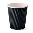 Coffee cups Detpak 11cm Ø9cm 360ml black - 625 pcs