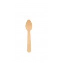Wooden spoons 11 cm, 100pcs, ABENA