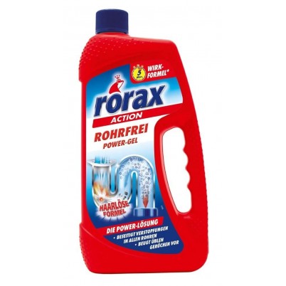 Nutekamųjų vamzdžių valiklis RORAX Bio-Power Gel, 1L