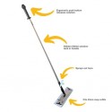 Aluminium handle 140cm, with click, 600ml container