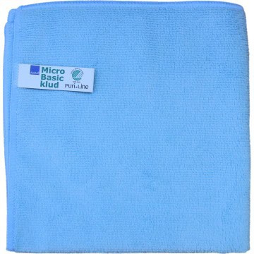 Cleaning cloth, ABENA Puri-Line Basic, 40x40cm, microfibre x 4pcs
