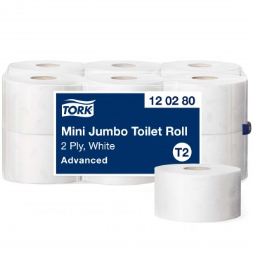 Tork 2 sl., 170m., Mini Jumbo Advanced Tualetinio popieriaus