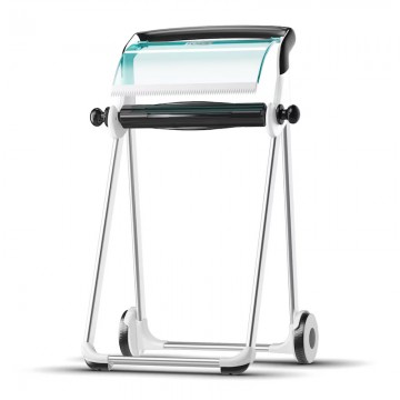 Tork Floor Stand Dispenser White and Turquoise W1