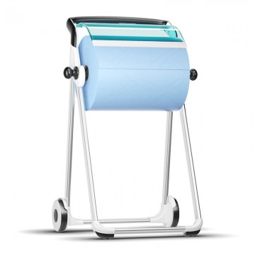 Tork Floor Stand Dispenser White and Turquoise W1