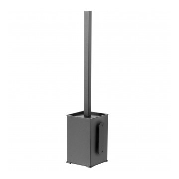 Mediclinics Harmonia toilet brush holder, black