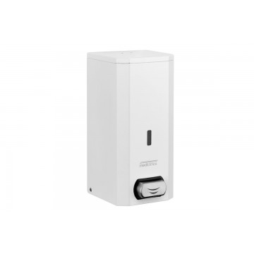 Dispenser White, Stainless Steel 1500 ml – Mediclinics