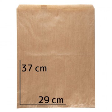 Paper Bread Bag 37x29 cm, 250 pcs, ABENA