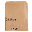 Paper Bread Bag, 21.5x17 cm 250 pcs, ABENA