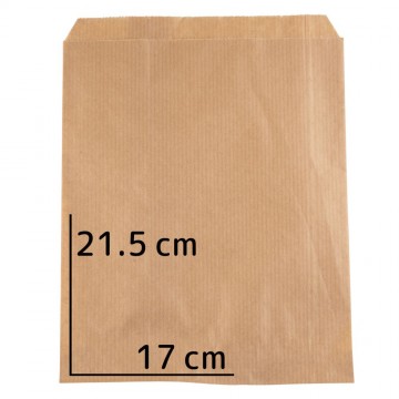 Paper Bread Bag, 21.5x17 cm 250 pcs, ABENA