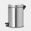 Šiukšliadėžė Brabantia NewIcon 5 L Matt Steel