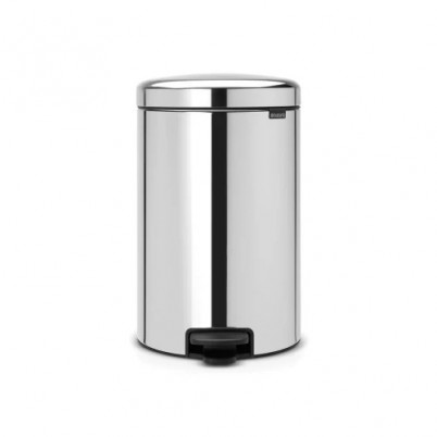 Pedal Bin Brilliant Steel 20 L, BRABANTIA