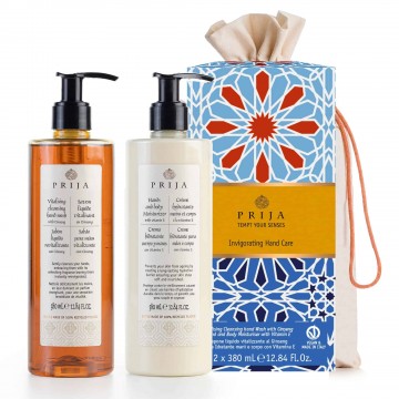 Prija gift set hand soap and cream 380mlx2