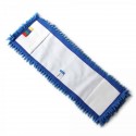 Mikropluošto grindų šluostė Chenille, mėlyna, 40 cm