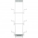 Glove rack, ABENA stainless steel, for 3 box