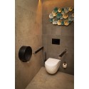 Mediclinics Toilet Paper Dispenser, black