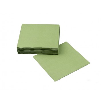 Olive table napkins 33 x 33, 250 pcs
