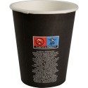 Paper Coffee Cups ABENA Beans 200 ml, 50 pcs