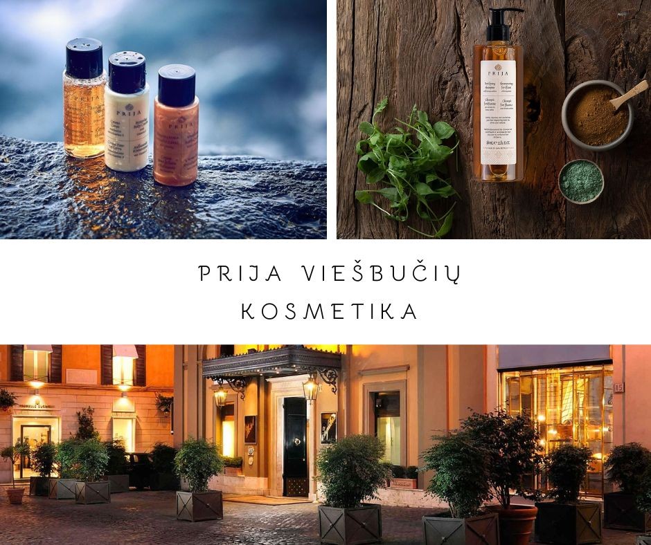 Prija kosmetika viešbučiams: prabanga kiekviename apsilankyme